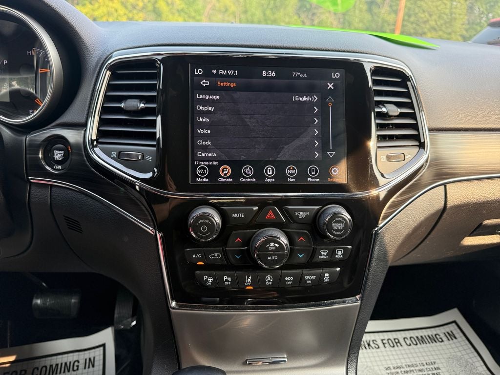 2021 Jeep Grand Cherokee 80th Anniversary